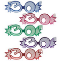 Numbered Glittered Foil Eyeglasses (Full Head Size)